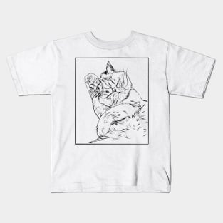 Dora the cat Kids T-Shirt